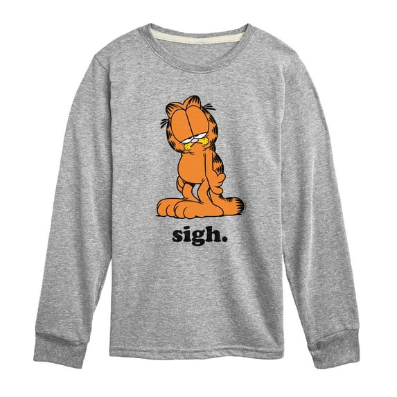 Garfield - Sigh - Toddler & Youth Long Sleeve Graphic T-Shirt