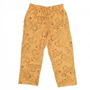 GARFIELD Sketchy All Over Print Sleep Pants-Large (36-38)