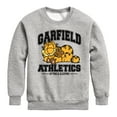 thumbnail image 1 of Garfield - Sleeping Athletics - Toddler & Youth Crewneck Fleece Sweatshirt, 1 of 5