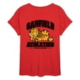 thumbnail image 1 of Garfield - Sleeping Athletics - Women's Oversized T-Shirt, 1 of 4