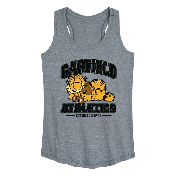 Garfield - Sleeping Athletics - Women's Racerback Tank Top