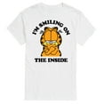thumbnail image 1 of Garfield - Smiling On The Inside - Men's Short Sleeve Graphic T-Shirt, 1 of 5