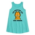 thumbnail image 1 of Garfield - Smiling On The Inside - Toddler and Youth Girls A-line Dress, 1 of 4