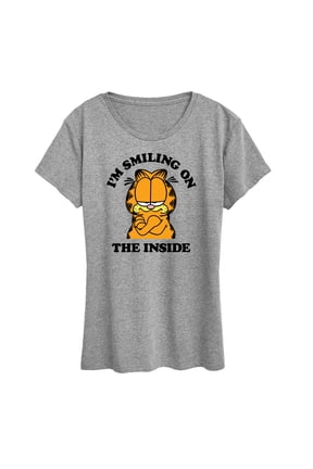 - Smiling On The Inside - Women's Short Sleeve Graphic T-Shirt