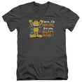 thumbnail image 1 of Garfield - Smiling - Slim Fit V Neck Shirt - XX-Large, 1 of 2