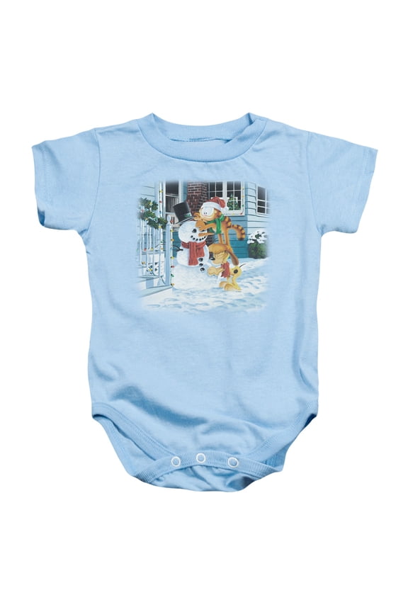 Garfield Snow Fun-Infant Snapsuit Light Blue(18 Mos)