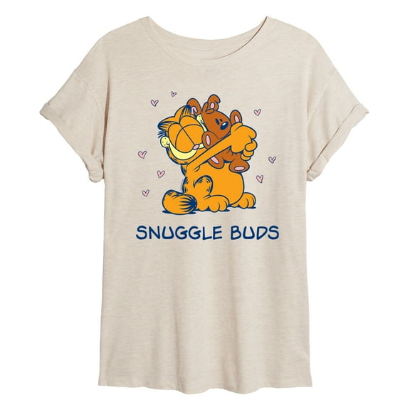 Garfield - Snuggle Buds - Women's Oversized T-Shirt