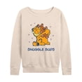 thumbnail image 1 of Garfield - Snuggle Buds  - Women's Lightweight French Terry Long Sleeve Shirt, 1 of 5