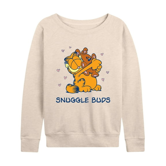 Garfield - Snuggle Buds  - Women's Lightweight French Terry Long Sleeve Shirt