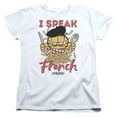 thumbnail image 1 of Garfield Speaking Love S/S Women's T-Shirt White, 1 of 1