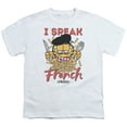 thumbnail image 1 of Garfield - Speaking Love - Youth Short Sleeve Shirt - Medium, 1 of 2