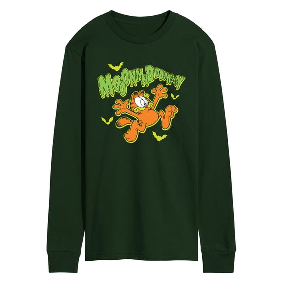 Garfield - Monday - Men's Long Sleeve Graphic T-Shirt