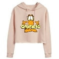 thumbnail image 1 of Garfield - Standing Logo - Juniors Cropped Pullover Hoodie, 1 of 4