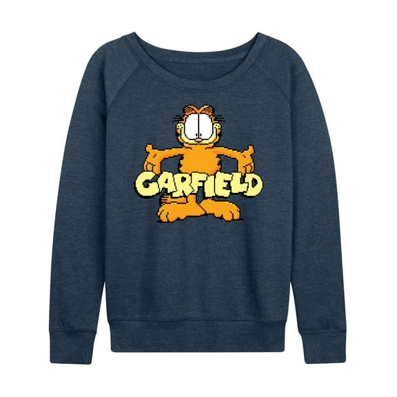 Garfield - Standing Logo - Women's Lightweight French Terry Long Sleeve Shirt