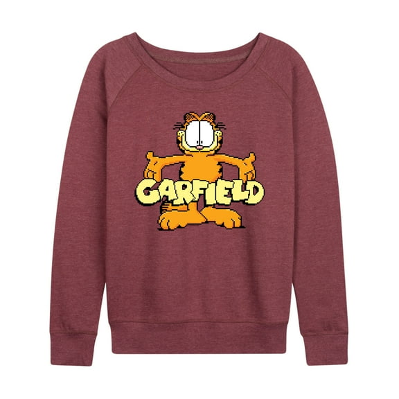 Garfield - Standing Logo - Women's Lightweight French Terry Long Sleeve Shirt