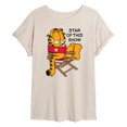 thumbnail image 1 of Garfield - Star Of This Show - Juniors Ideal Flowy Muscle T-Shirt, 1 of 5