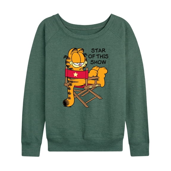 Garfield - Star Of This Show - Women's Lightweight French Terry Long Sleeve Shirt