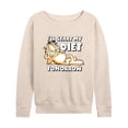 thumbnail image 1 of Garfield - Start My Diet Tomorrow - Women's Lightweight French Terry Long Sleeve Shirt, 1 of 5