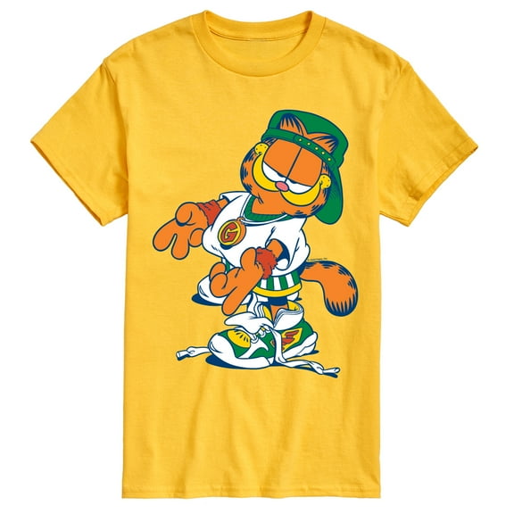 Garfield - Street Fashion Peace Pose - Men's Short Sleeve Graphic T-Shirt