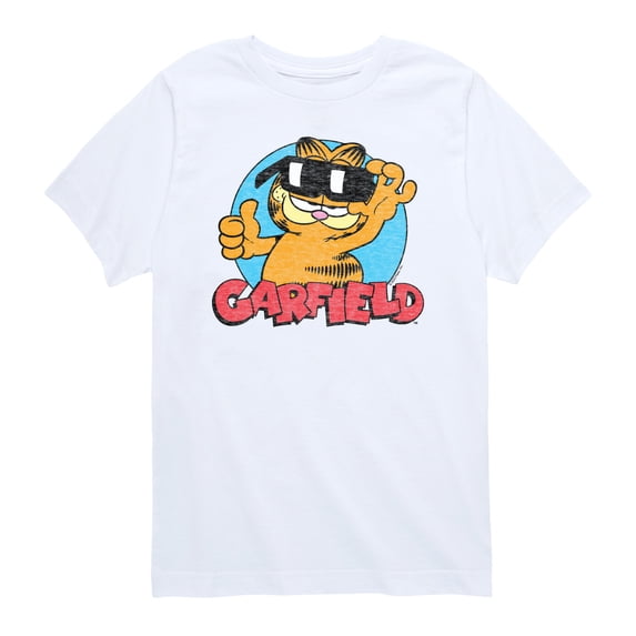 Garfield - Sunglasses - Toddler Boys Short Sleeve Graphic T-Shirt