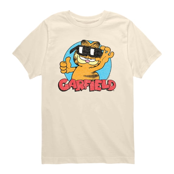 Garfield - Sunglasses - Toddler Boys Short Sleeve Graphic T-Shirt