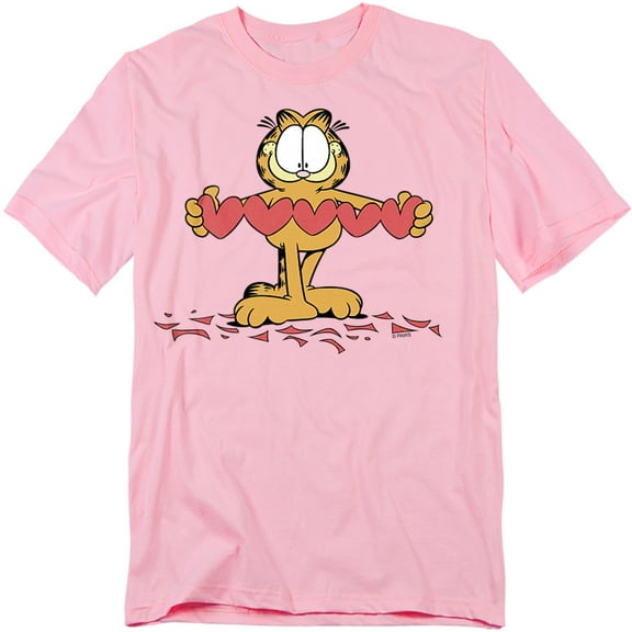 Garfield Sweetheart Mens Short Sleeve Shirt