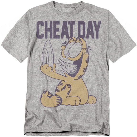 Garfield T-Shirt Cheat Day Unisex Graphic Tee for Men & Women