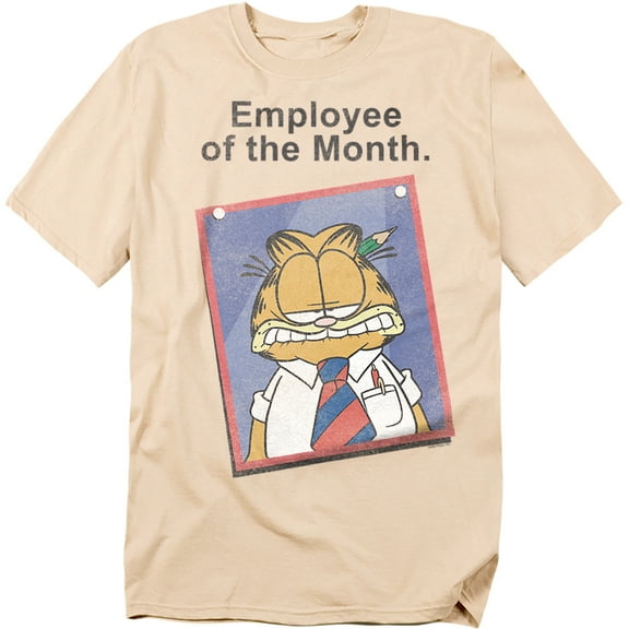 Garfield T-Shirt Employee Of The Month Unisex Graphic Tee for Men & Women