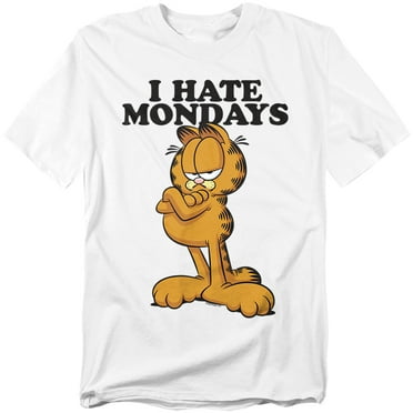 Garfield T-Shirt I Hate Mondays Unisex Graphic Tee for Men & Women