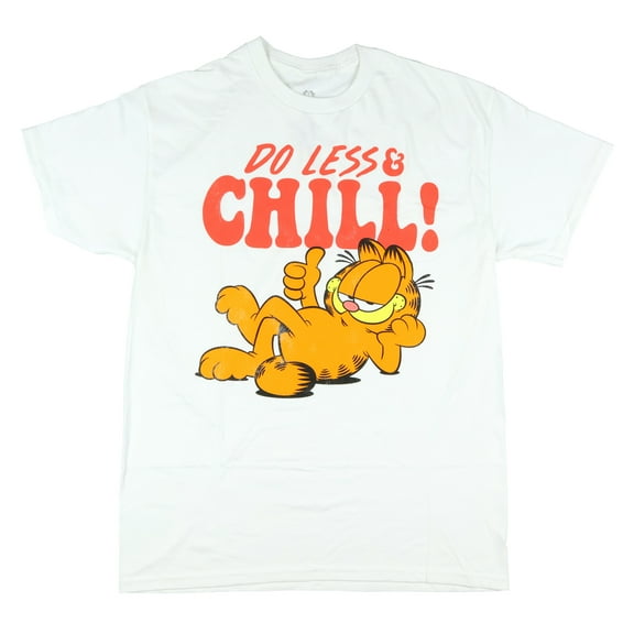 Garfield T-Shirt Women's Do Less & Chill Boyfriend Fit Short Sleeve Tee
