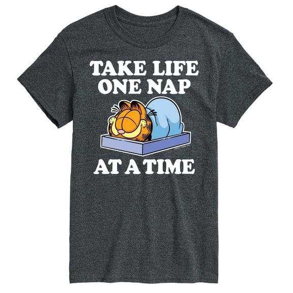 Garfield - Take Life One Nap - Men's Short Sleeve Graphic T-Shirt