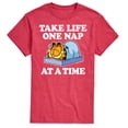thumbnail image 1 of Garfield - Take Life One Nap - Men's Short Sleeve Graphic T-Shirt, 1 of 5