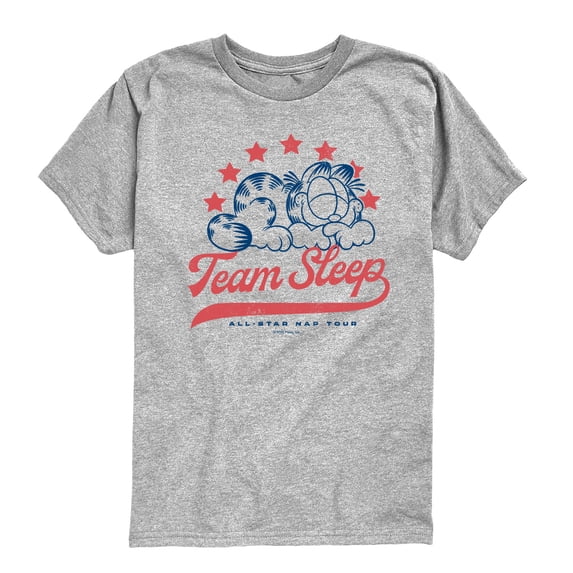 Garfield - Team Sleep - Youth Boys Short Sleeve Graphic T-Shirt