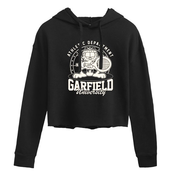 Garfield - Tennis - Juniors Cropped Pullover Hoodie