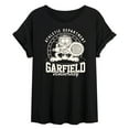 thumbnail image 1 of Garfield - Tennis - Juniors Oversized Graphic T-Shirt, 1 of 5