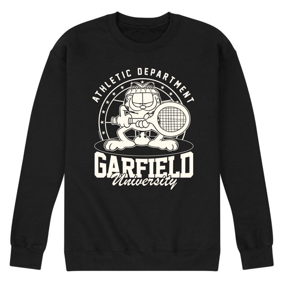 Garfield - Tennis - Men's Crew Neck Fleece Pullover
