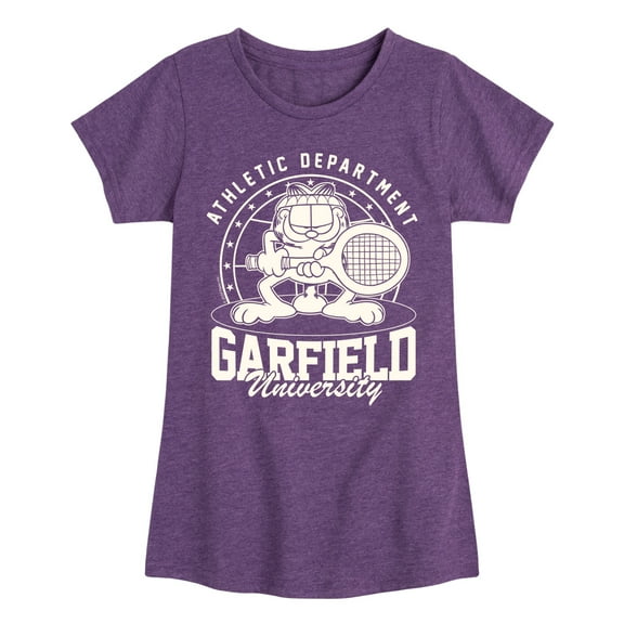 Garfield - Tennis - Toddler & Youth Girls Short Sleeve Graphic T-Shirt