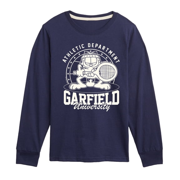 Garfield - Tennis - Toddler & Youth Long Sleeve Graphic T-Shirt