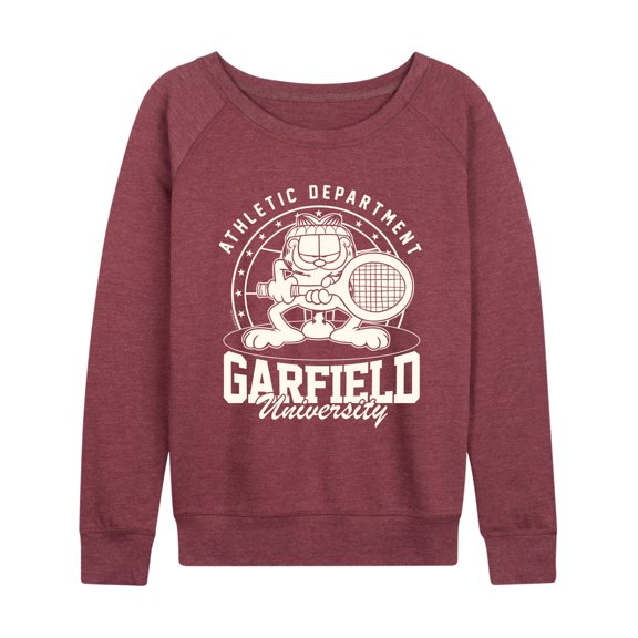 Garfield - Tennis - Women's French Terry Long Sleeve Pullover