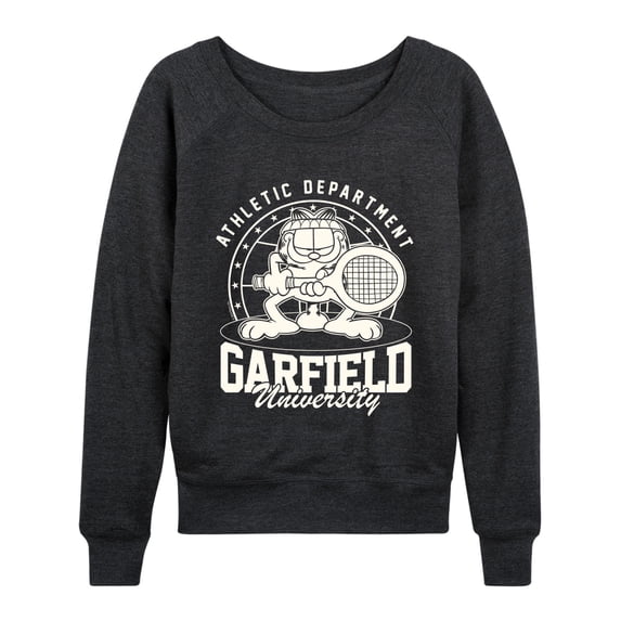 Garfield - Tennis - Women's French Terry Long Sleeve Pullover
