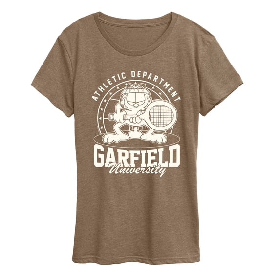 Garfield - Tennis - Women's Short Sleeve Graphic T-Shirt