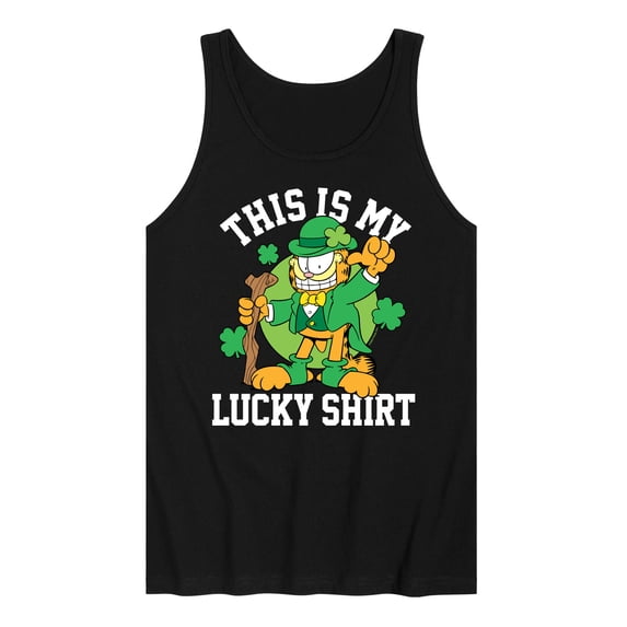 Garfield - This Is My Lucky Shirt - Men's Jersey Tank Top