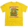 thumbnail image 1 of Garfield - Throne - Youth Short Sleeve Shirt - Large, 1 of 2