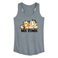 thumbnail image 1 of Garfield - Time Sketch - Women's Racerback Tank Top, 1 of 5