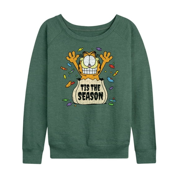 Garfield - Tis The Reason - Women's Lightweight French Terry Long Sleeve Shirt