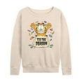 thumbnail image 1 of Garfield - Tis The Reason - Women's Lightweight French Terry Long Sleeve Shirt, 1 of 5