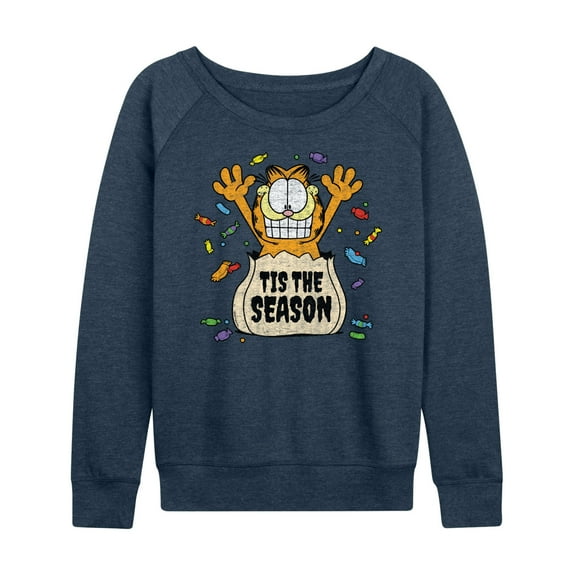 Garfield - Tis The Reason - Women's Lightweight French Terry Long Sleeve Shirt