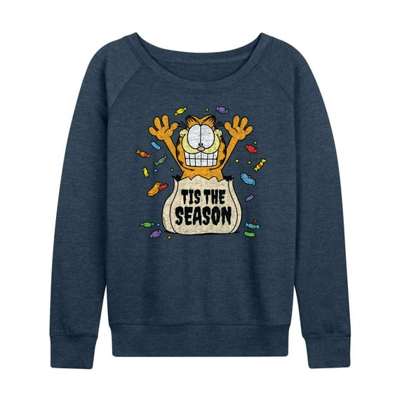 Garfield - Tis The Reason - Women's Lightweight French Terry Long Sleeve Shirt