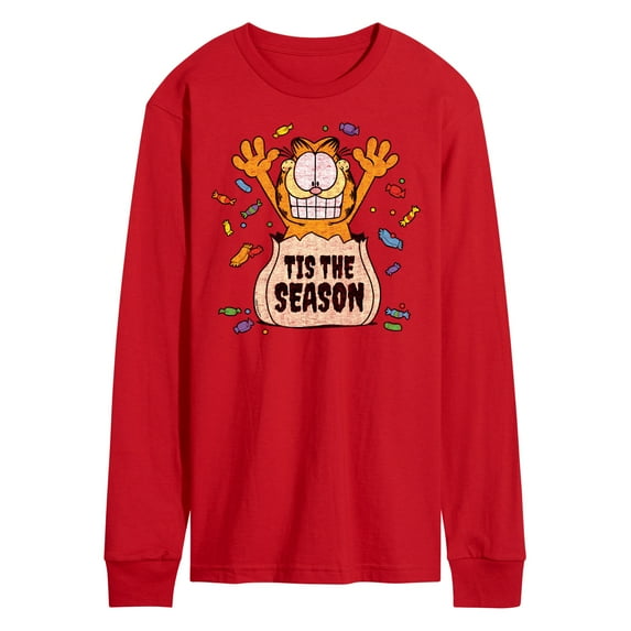 Garfield - Tis The Season - Men's Long Sleeve T-Shirt