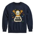 thumbnail image 1 of Garfield - Tis The Season - Toddler And Youth Crewneck Fleece Sweatshirt, 1 of 5